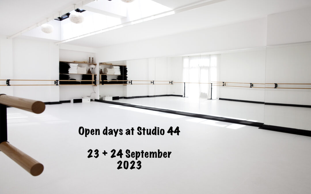 Open days at Studio 44, special edition.